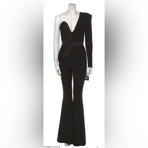 Zhivago Black One-Shoulder Jumpsuit